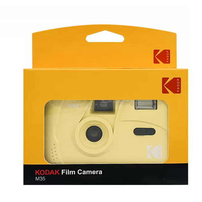 Herbruikbare 35mm Filmcamera – Retro Analoge Camera met Flitser