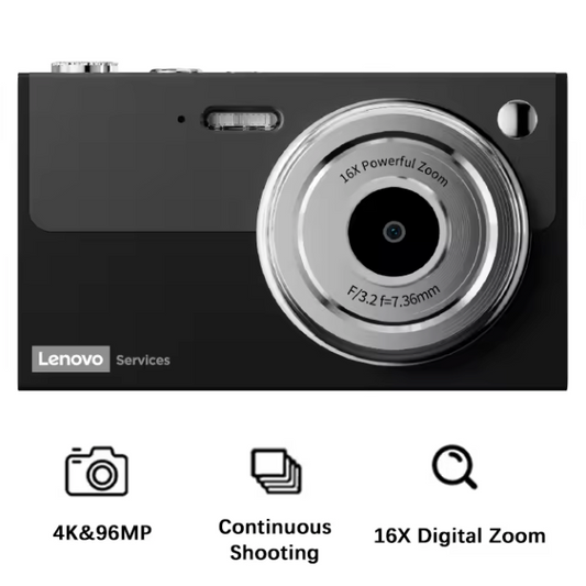 Digitale Camera 96MP 4K – 16X Zoom, Autofocus en Anti-Shake met 32GB Kaart