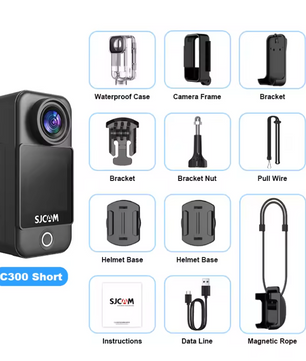 4K Action Camera met Stabilisatie – Waterdichte Sportcamera met WiFi en Lange Batterijduur