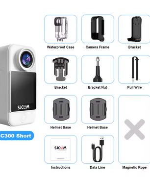 4K Action Camera met Stabilisatie – Waterdichte Sportcamera met WiFi en Lange Batterijduur