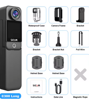 4K Action Camera met Stabilisatie – Waterdichte Sportcamera met WiFi en Lange Batterijduur