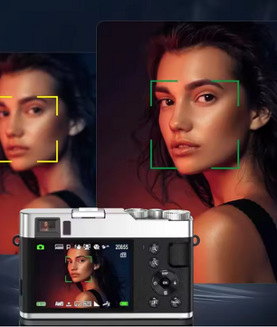 Digitale Camera 4K 48MP – 16X Zoom, Autofocus en Viewfinder met 32GB Kaart