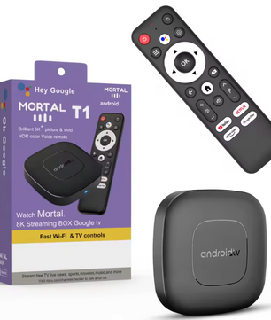 Smart TV Box Android – WiFi Dual Band, Bluetooth en Streaming Media Player 2GB/16GB