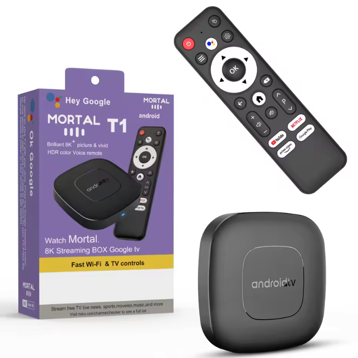 Smart TV Box Android – WiFi Dual Band, Bluetooth en Streaming Media Player 2GB/16GB