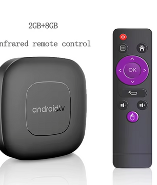 Smart TV Box Android – WiFi Dual Band, Bluetooth en Streaming Media Player 2GB/16GB
