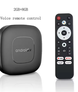 Smart TV Box Android – WiFi Dual Band, Bluetooth en Streaming Media Player 2GB/16GB