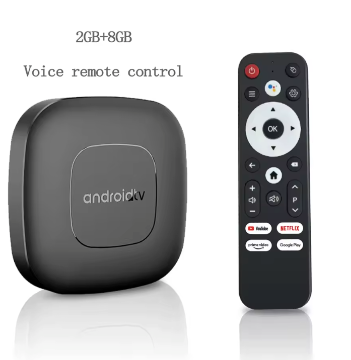 Smart TV Box Android – WiFi Dual Band, Bluetooth en Streaming Media Player 2GB/16GB