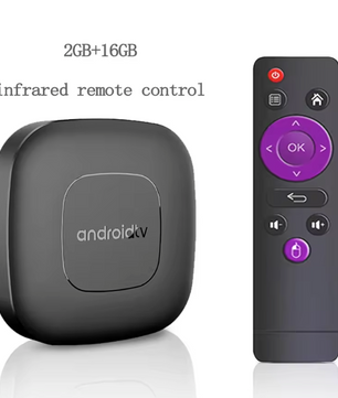 Smart TV Box Android – WiFi Dual Band, Bluetooth en Streaming Media Player 2GB/16GB