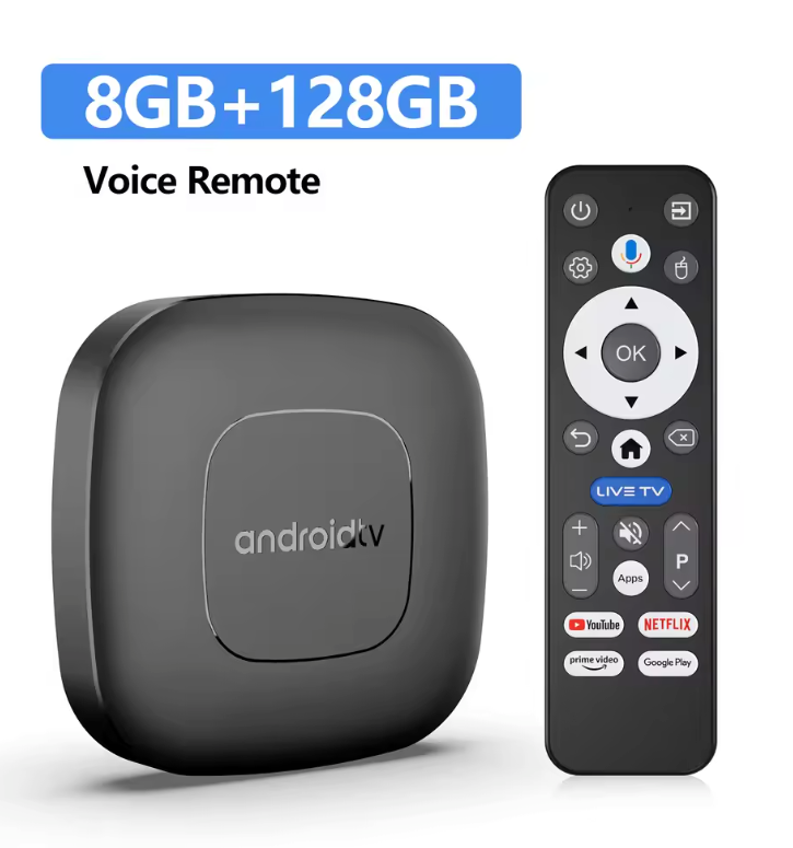 Smart TV Box Android – WiFi Dual Band, Bluetooth en Streaming Media Player 2GB/16GB