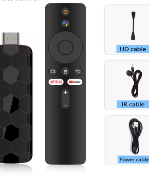 4K TV Stick Dual WiFi – Media Streamer 8GB/128GB met Dual UI Interface