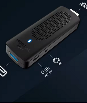 4K TV Stick Dual WiFi – Media Streamer 8GB/128GB met Dual UI Interface