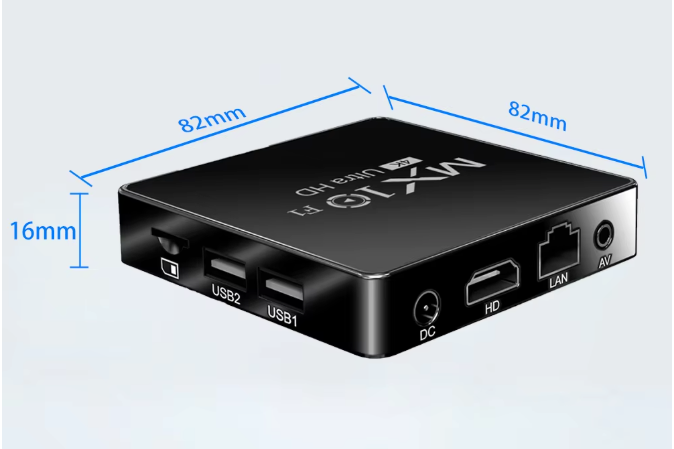 Smart TV Box Android 13 – Media Streamer met WiFi, Bluetooth en Voice Control
