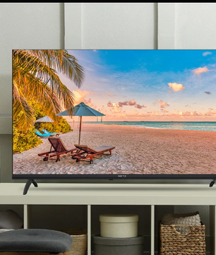 QLED Smart TV met Google TV – HDR10, Dolby Audio en Bluetooth Afstandsbediening