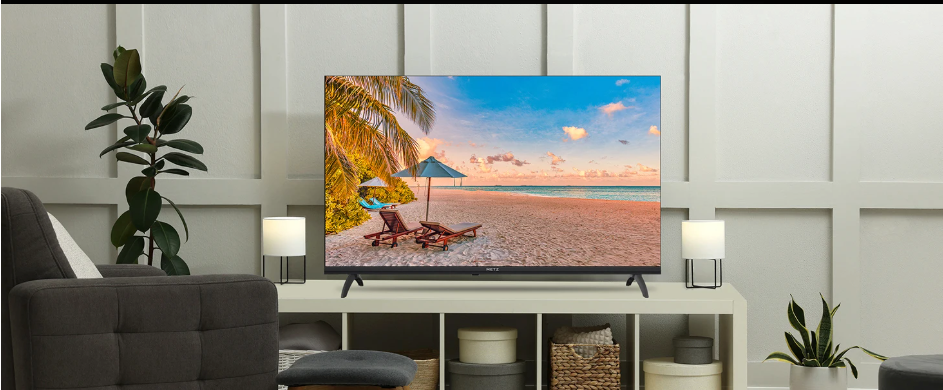 QLED Smart TV met Google TV – HDR10, Dolby Audio en Bluetooth Afstandsbediening