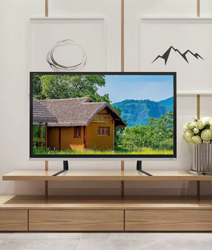 Universele TV Standaard 32–75 inch – Verstelbare Hoogte en Stevige Tafelvoet