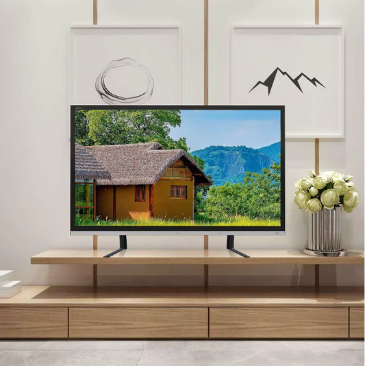 Universele TV Standaard 32–75 inch – Verstelbare Hoogte en Stevige Tafelvoet