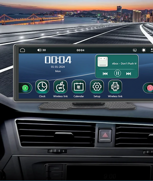 10.26 Inch CarPlay Scherm – Draadloos Android Auto Navigatie Display met Bluetooth