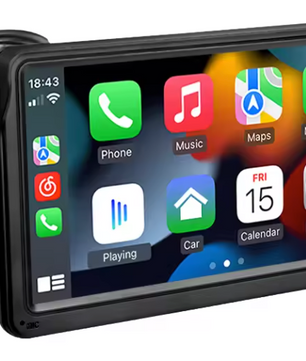 7 Inch CarPlay Scherm – Draadloos Android Auto Autoradio met Touchscreen