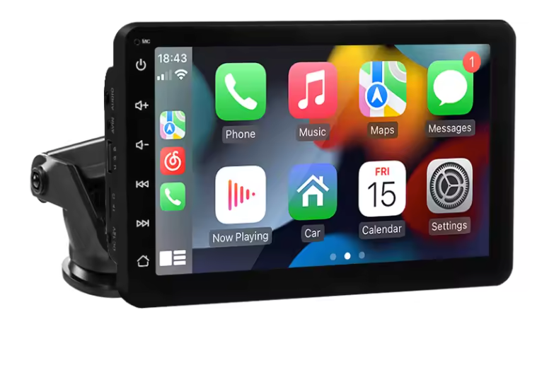 7 Inch CarPlay Scherm – Draadloos Android Auto Autoradio met Touchscreen