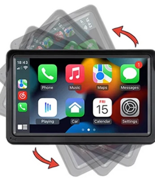 7 Inch CarPlay Scherm – Draadloos Android Auto Autoradio met Touchscreen