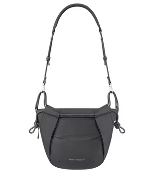 Compacte Camera Schoudertas – Micro Crossbody Fototas van Nylon, Lichtgewicht en Waterbestendig