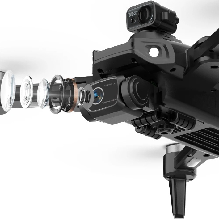 4K GPS Drone met Camera – Opvouwbare Mini Quadcopter met FPV, Brushless Motor en Obstacle Avoidance