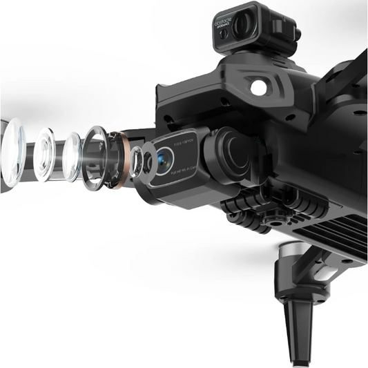 4K GPS Drone met Camera – Opvouwbare Mini Quadcopter met FPV, Brushless Motor en Obstacle Avoidance