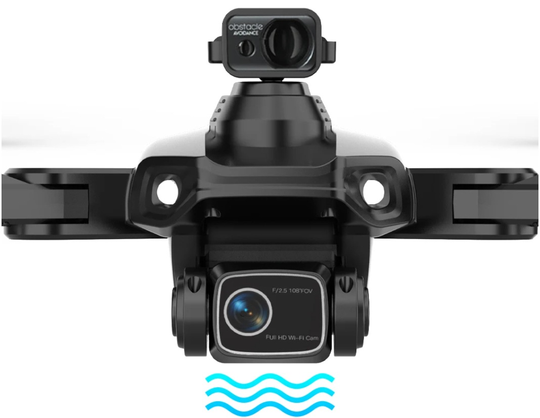 4K GPS Drone met Camera – Opvouwbare Mini Quadcopter met FPV, Brushless Motor en Obstacle Avoidance