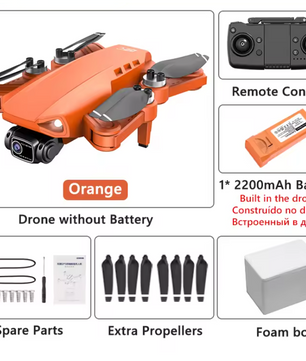 4K GPS Drone met Camera – Opvouwbare Mini Quadcopter met FPV, Brushless Motor en Obstacle Avoidance
