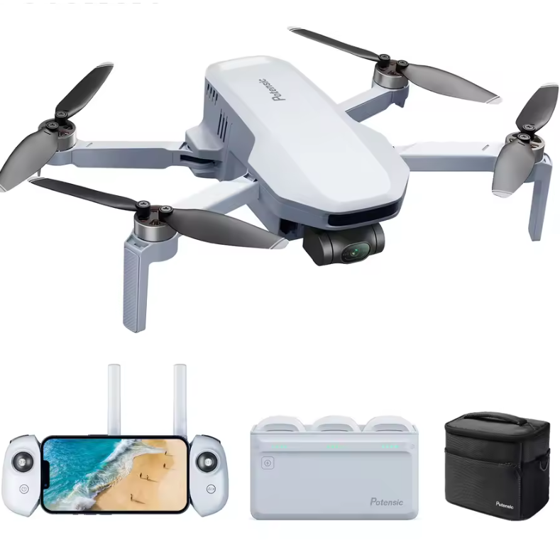 Mini 4K GPS Drone met 3-Assige Gimbal – 6KM Bereik, 29 Min Vliegtijd en Brushless Motor