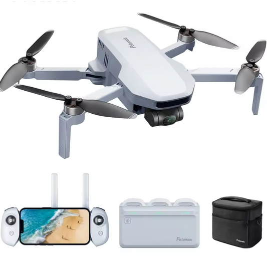 Mini 4K GPS Drone met 3-Assige Gimbal – 6KM Bereik, 29 Min Vliegtijd en Brushless Motor