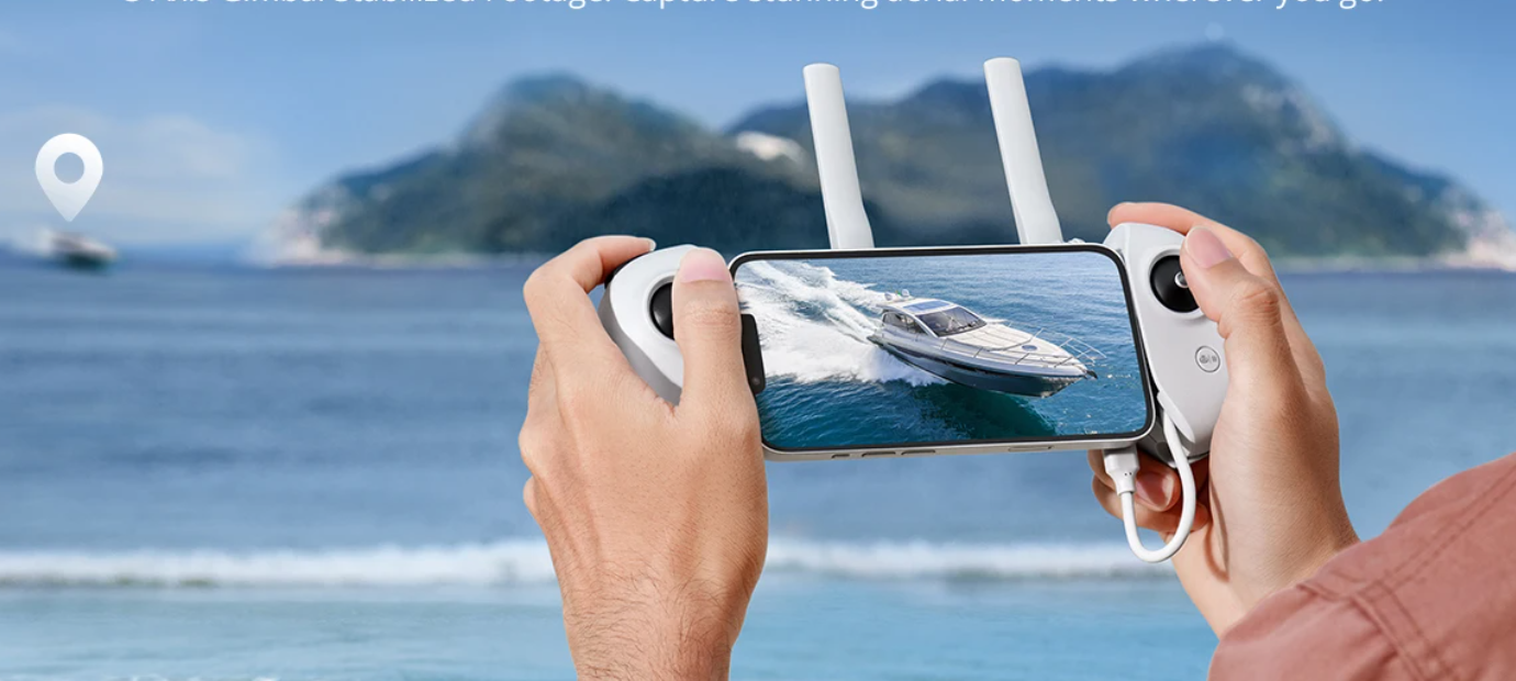 Mini 4K GPS Drone met 3-Assige Gimbal – 6KM Bereik, 29 Min Vliegtijd en Brushless Motor