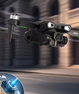 4K Drone met Dual Camera – FPV WiFi Quadcopter met Brushless Motor en 2 Batterijen