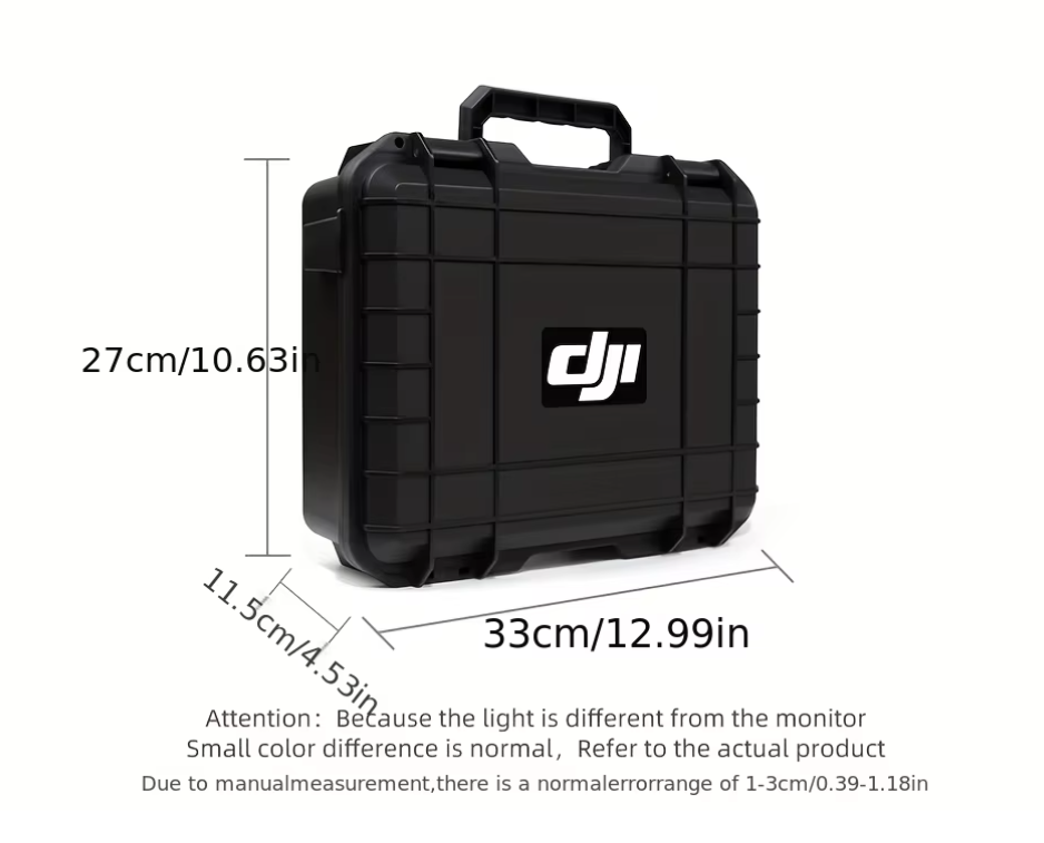 Drone Opbergkoffer – Waterbestendige Hard Case met Schokabsorberend Schuim en Grote Capaciteit