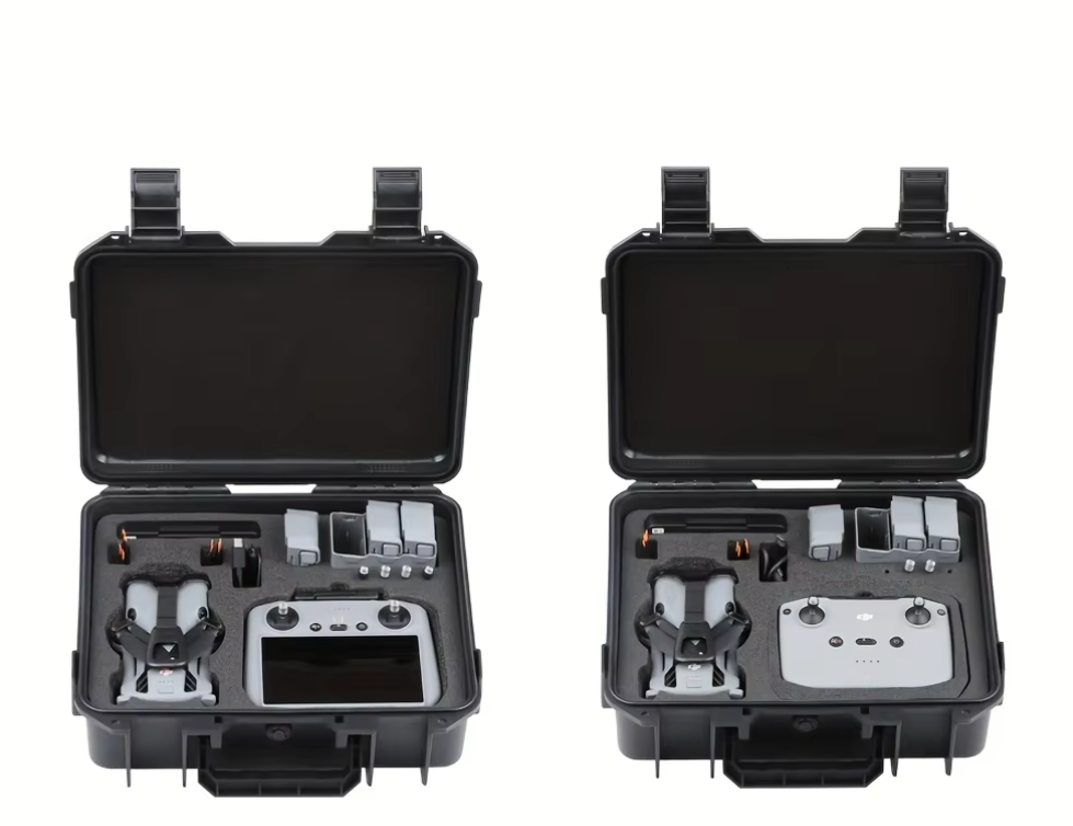 Drone Opbergkoffer – Waterbestendige Hard Case met Schokabsorberend Schuim en Grote Capaciteit