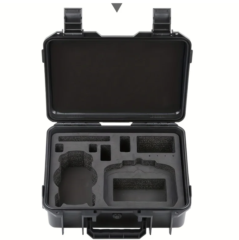 Drone Opbergkoffer – Waterbestendige Hard Case met Schokabsorberend Schuim en Grote Capaciteit