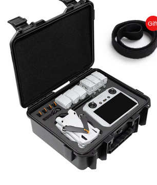 Drone Opbergkoffer Hard Case – Waterbestendige Beschermkoffer met EVA Schokbescherming en Draaghendel
