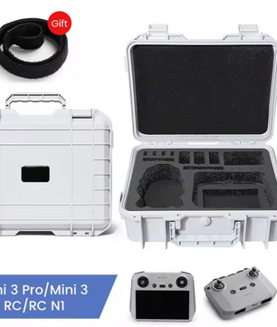 Drone Opbergkoffer Hard Case – Waterbestendige Beschermkoffer met EVA Schokbescherming en Draaghendel