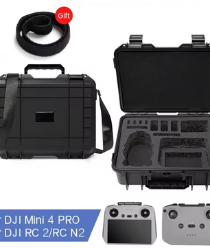 Drone Opbergkoffer Hard Case – Waterbestendige Beschermkoffer met EVA Schokbescherming en Draaghendel