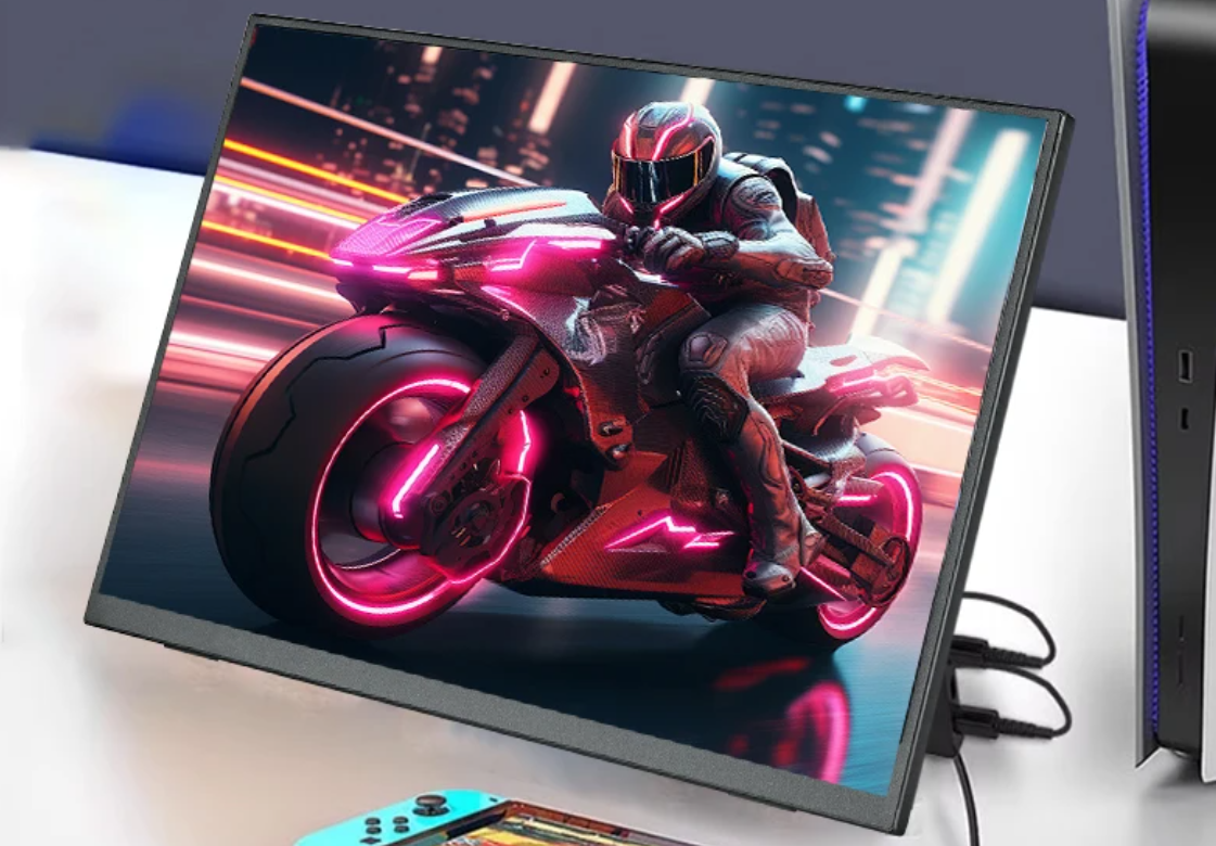 10.5 Inch Portable Monitor – 1920×1280 IPS Scherm met HDR, USB-C en HDMI, Lichtgewicht en Compact