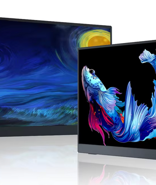 13.3 Inch Portable Monitor 2.5K – IPS Display met HDMI en USB-C, Gaming en Laptop Scherm