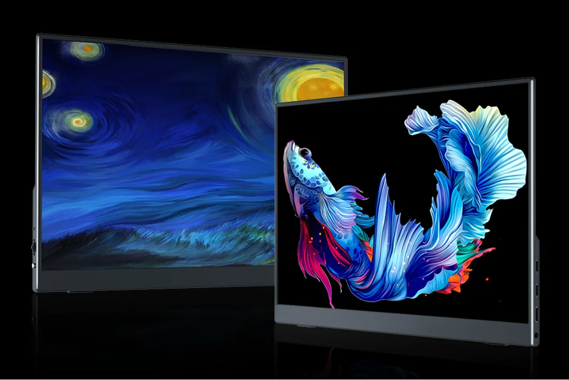 13.3 Inch Portable Monitor 2.5K – IPS Display met HDMI en USB-C, Gaming en Laptop Scherm