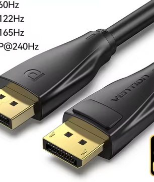 DisplayPort 1.4 Kabel 8K – DP naar DP Kabel met 4K 144Hz, 165Hz en HDR Ondersteuning