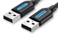 USB 3.0 Kabel Type A Male naar Male – High Speed 5Gbps Data Kabel voor PC, Laptop en Apparaten