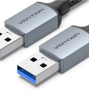 USB 3.0 Kabel Type A Male naar Male – High Speed 5Gbps Data Kabel voor PC, Laptop en Apparaten