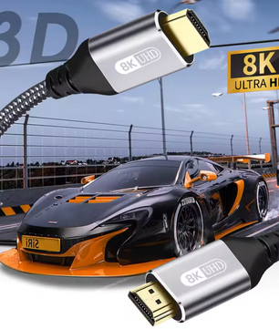 HDMI 2.1 Kabel 8K – Ultra High Speed 48Gbps met 4K 120Hz, HDR en eARC