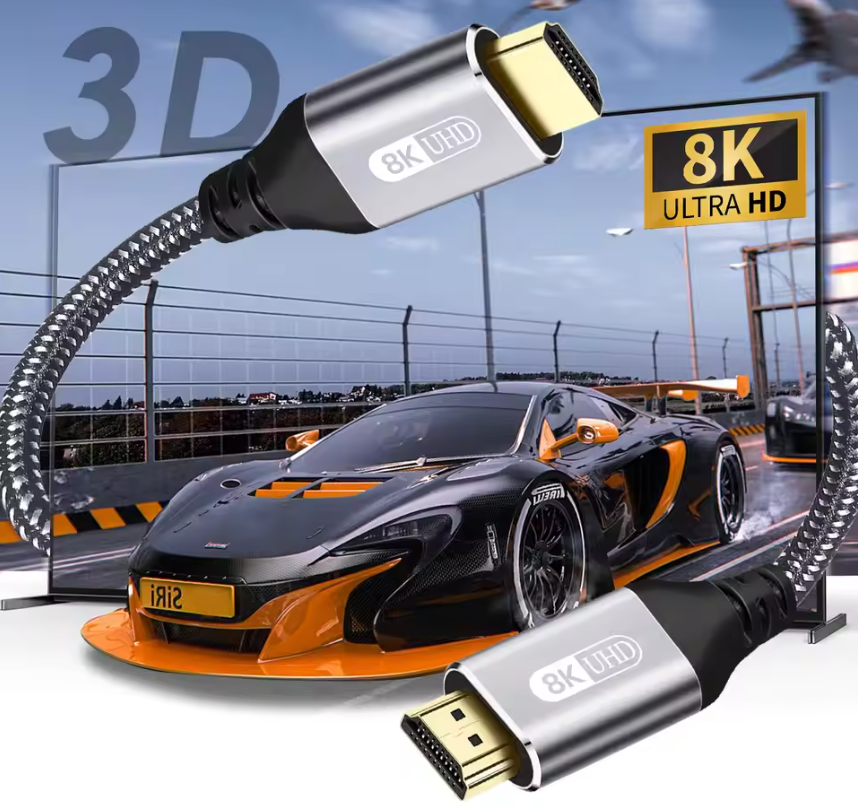 HDMI 2.1 Kabel 8K – Ultra High Speed 48Gbps met 4K 120Hz, HDR en eARC