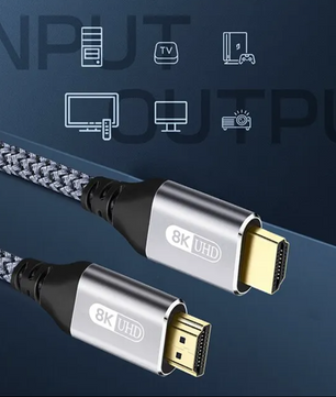 HDMI 2.1 Kabel 8K – Ultra High Speed 48Gbps met 4K 120Hz, HDR en eARC