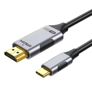 USB-C naar HDMI Kabel 8K – 4K 120Hz Adapter Kabel met HDR en 48Gbps High Speed