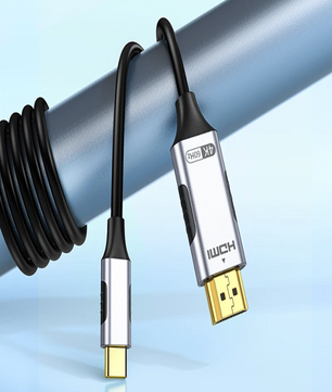 USB-C naar HDMI Kabel 8K – 4K 120Hz Adapter Kabel met HDR en 48Gbps High Speed